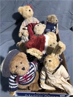 Mostly Boyds Bears except for the Boyds rabbit