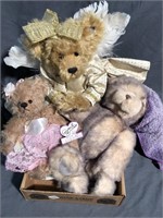 Three Annette Funicello bears