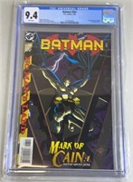 CGC 9.4 Batman #567 1999 Key DC Comic Book