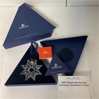 Swarovski 2003 Annual Ornament