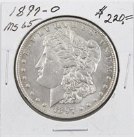 1897-O MS-65 Morgan Silver Dollar Coin