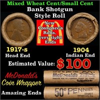 Small Cent Mixed Roll Orig Brandt McDonalds Wrappe