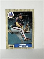 1987 Topps Hof Steve Carlton Card