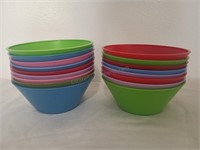 Plastic Cereal Bowls - 17