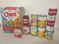 Assorted Canned Goods/Pantry Items