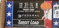 12ga shotgun 2 3/4" 1 1/8 oz 8 shot Target Load