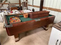 Pool Table and Table Items