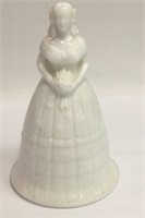 Imperial Milk Glass Figural Bell