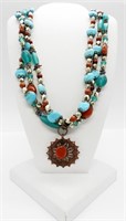 3 Strand Fashion Necklace