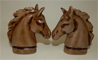 Vintage Kentucky Souvenir Race Horse Heads