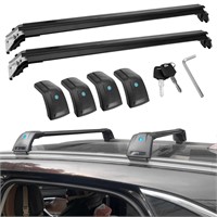 MotorFansClub 2 x Roof Racks Cross Bars Fit for Ma