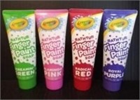 (4) 3 Oz Crayola Finger Paint Soap NEW