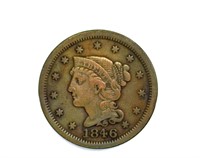 1846 Cent F+