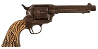 Colt Model 1873 SAA .45 Carved Ivory Grips