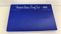 1983 United States Proof Set Blue Case