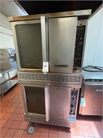 IMPERIAL S/S 2-DECK CONVECTION OVEN W/CASTERS