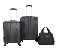 iPack 3-Piece Hardside Spinner Luggage Set $112