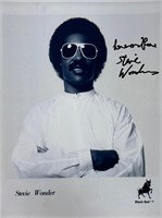 Autograph COA Stevie Wonder Photo