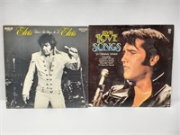 2 Elvis Presley Vinyl Records