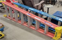 WERNER 8'  A FRAME FIBERGLASS LADDER