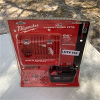 MILWAUKEE BATTERY w/CHARGER (NEW)