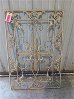 Wrought iron wall decor 35x24