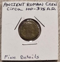 Ancient Roman Coin c. 100-375 A.D.