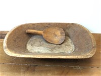 Wooden Dough Bowl