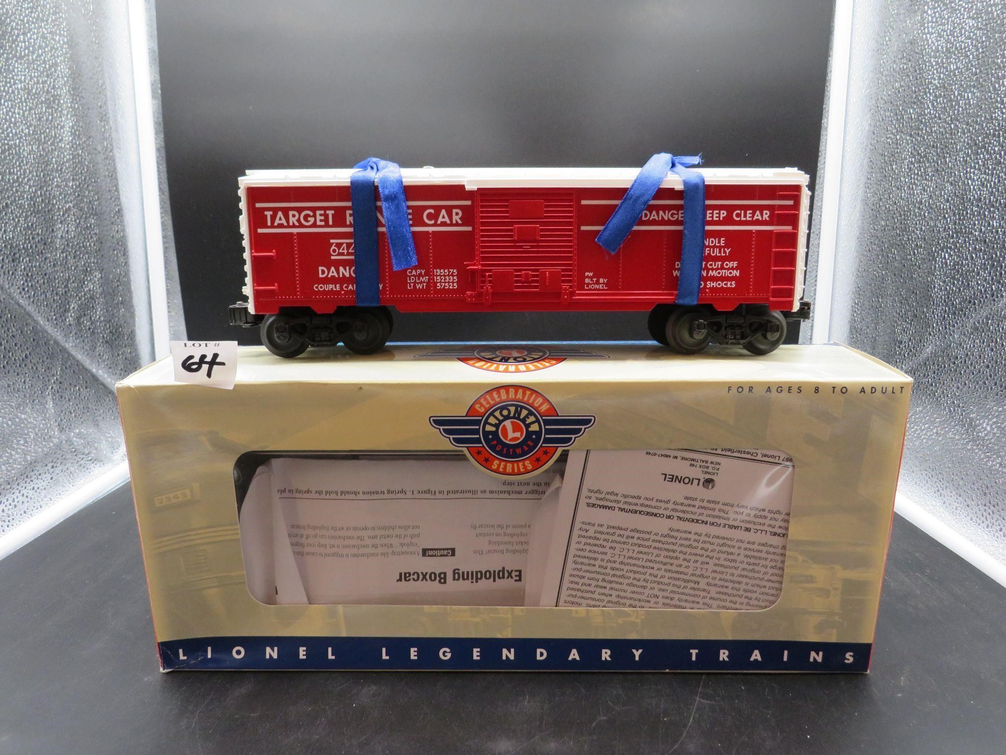 Lionel Exploding Boxcar 6-26763