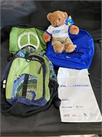 Backpacks, Teddy Bear & More