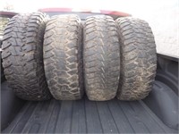 WRANGLER MT/R 37X12.50R-16.5 TIRES WITH RIMS