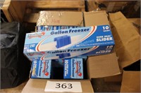 12/10ct gallon freezer bags