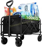 Hikenture Wagon Cart Foldable  Heavy Duty