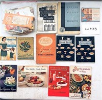 Vintage Cookbook Lot (12)