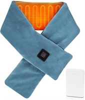 USB POWERED PALE BLUE THERMAL NECK WARMER