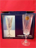 Six Cristal D'Arques Glasses