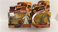 (2) new Indiana Jones figurines