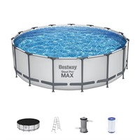 Bestway Steel Pro MAX 15 Foot by 48 Inches Round