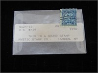 1932 U.S. Summer Olympics 5 Cents Stamp