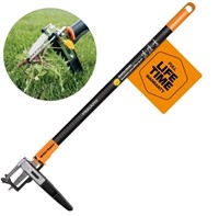 Fiskars 39" Stainless Steel Triple Claw Weeder