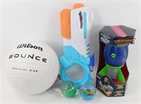 * New NERF Water Gun, Football Toys & Wilson