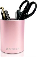 Pen Holder for Desk, Cool Metal Pencil Cup,