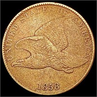 1858 Flying Eagle Cent CLOSELY UNCIRCULATED