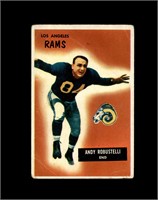 1954 Bowman #121 Andy Robustelli P/F to GD+