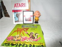 E.T. Atari Game, Charlie Brown, & Bambi 45 RPM