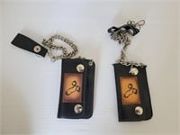 (2) wallets with chains