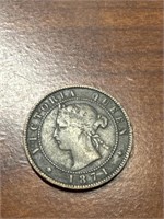 1871 Prince Edward Island penny