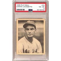 1939 Playball Cookie Lavagetto Psa 4