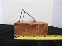 vintage early 1900's gopher trap