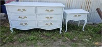 Vintage Dresser, Chest & night stand Touraine by